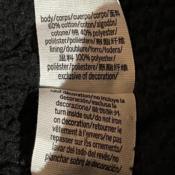 PINK Victoria’s Secret Gray Cowl Neck Sherpa Core Sweatshirt Pockets - Picture 14 of 14